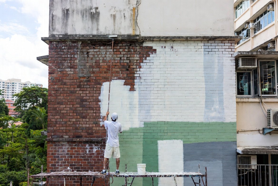 Brick Painting Service